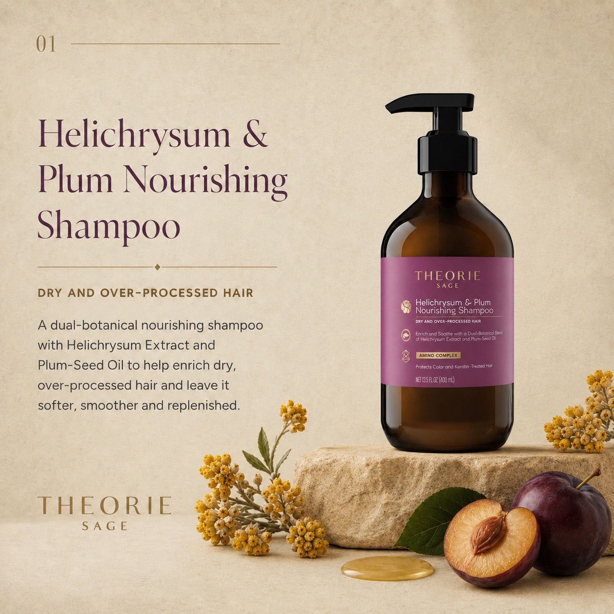 Helichrysum & Plum Nourishing Shampoo