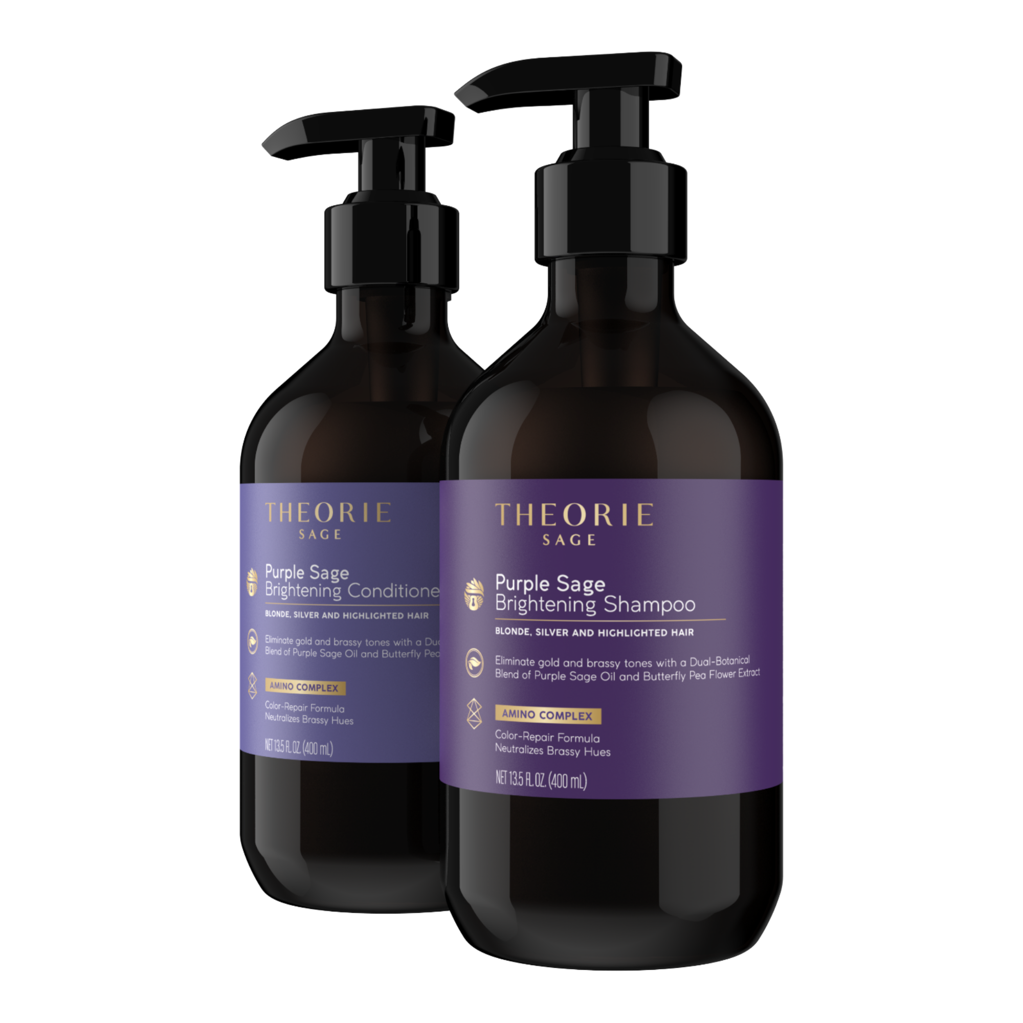 Purple Sage Brightening Shampoo & Conditioner Set