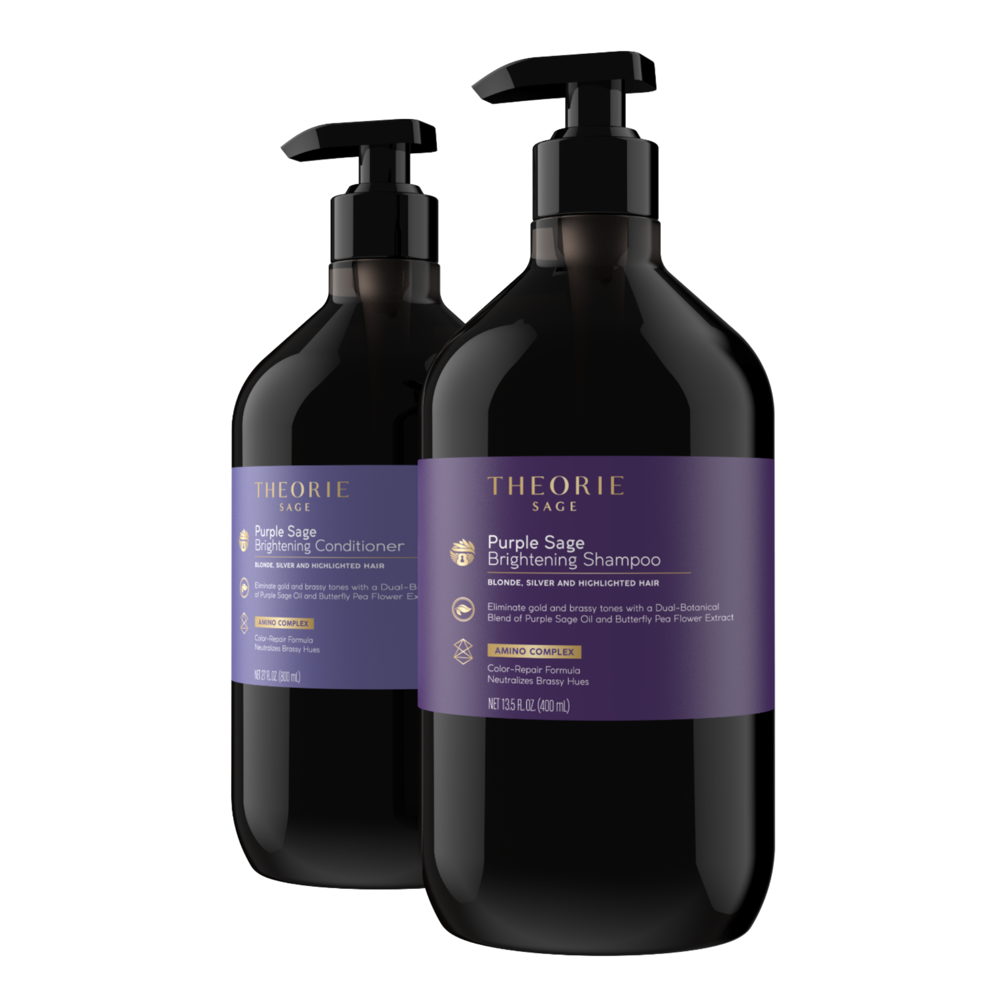 Purple Sage Brightening Shampoo & Conditioner Set